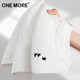 one more straight shoulder short-sleeved women's T-shirt summer 2025 new women's summer ootd wear simple inner bottom Y