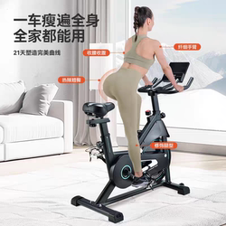 Dynamic Exercise Bike, Silent Home Exercise Bike, Indoor Gym Fitness Bike, Fat-Burning Bike, Weight Capacity 120