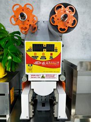 Yifang Et-95Sn Taiwan Imported Fully Automatic Milk Tea Sealing Machine, Commercial Automatic Cup Sealing Machine for Milk Tea Shops