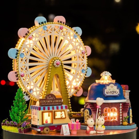 かわいいお部屋の観覧車オルゴール - 宮崎駿・ジブリスタイル