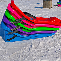 Double-Person Grass Sled, Children's Thickened Grass Mat, Ice and Snow Sled, Ice Cart, Baby and Child Snow Sled Skateboard Toy