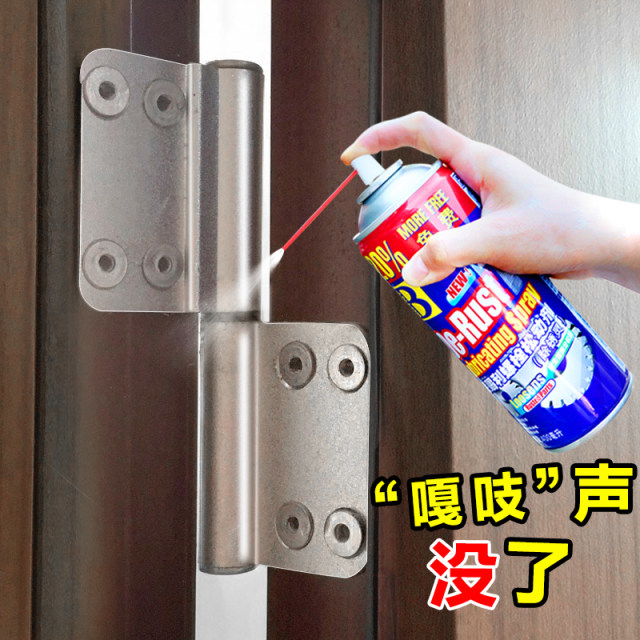 Door noise lubricating throttle shaft hinge household agent anti-theft door lock special door and window joint folding noise elimination machinery