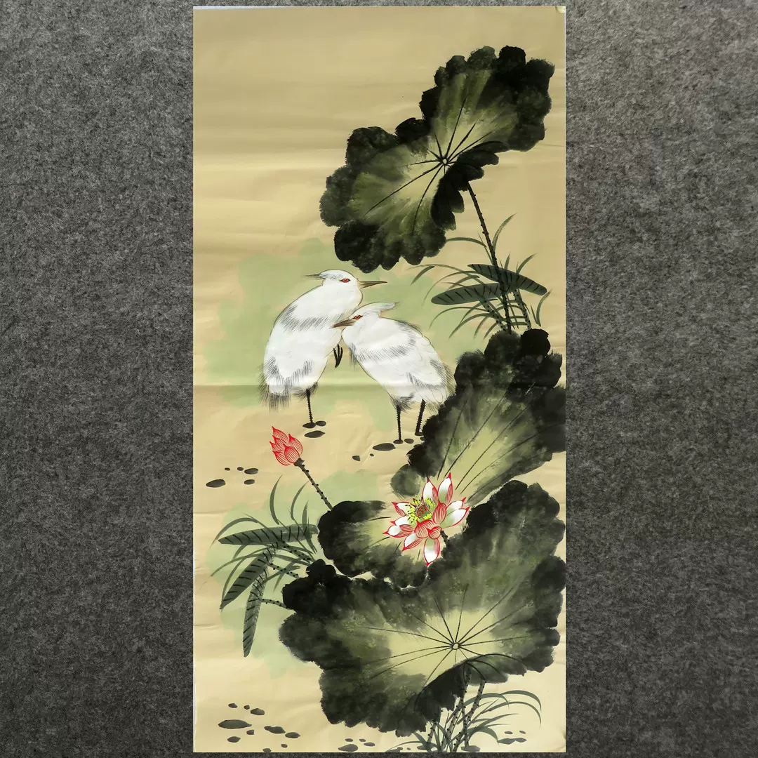 墨香村装饰国画过道字画纯手绘四尺斗方山水画溪山雅居MF30826010 