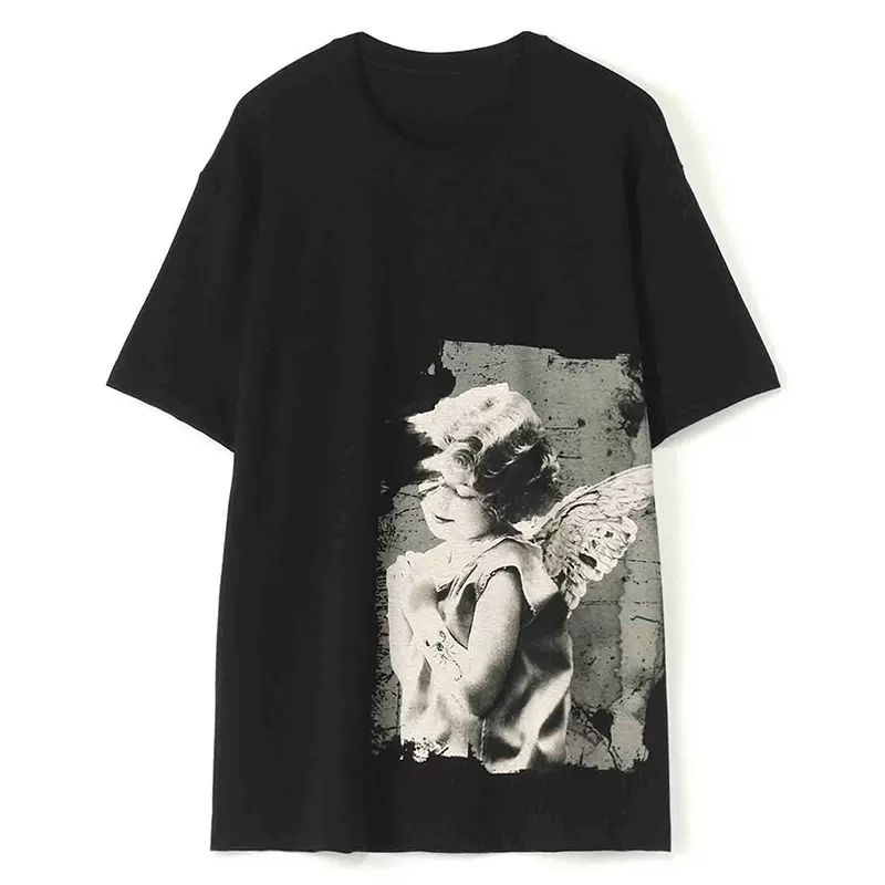 Yohji Yamamoto 山本耀司s'yte SYTE 天使丘比特男女短袖T恤-Taobao