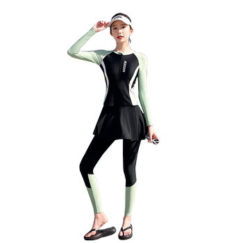 Splitting swimsuit women's sunscreen jellyfish surfing diving suit
