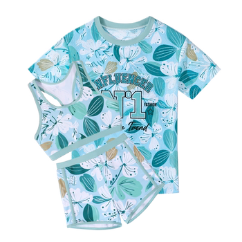 Youyou Zhongdong Swimsuit three -piece sunscreen and breathable
