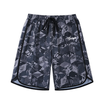 Beach pants men's model five points to prevent embarrassing and dry water quickly, water
