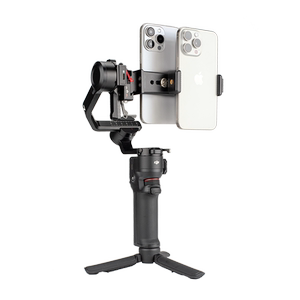 
Xinxian PH60E dual mobile phone stabilizer live broadcast simple modification suitable for Haohan MT2 DJI RS3 mini dual-camera bracket accessories 360-degree rotating and shooting anti-shake gimbal portable