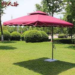 Wild Valley Outdoor Sunshade Umbrella, Open-Air Courtyard Umbrella, Large Sun Umbrella, Outdoor Stall Umbrella, Security Guard Booth Sunshade Umbrella