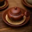 Nồi kéo tay Muyu Zhuni nồi đệm mây có đế nồi cát tím Đế nồi đệm giữ nồi tấm bong bóng khô Bộ trà Kung Fu Phụ kiện bàn trà