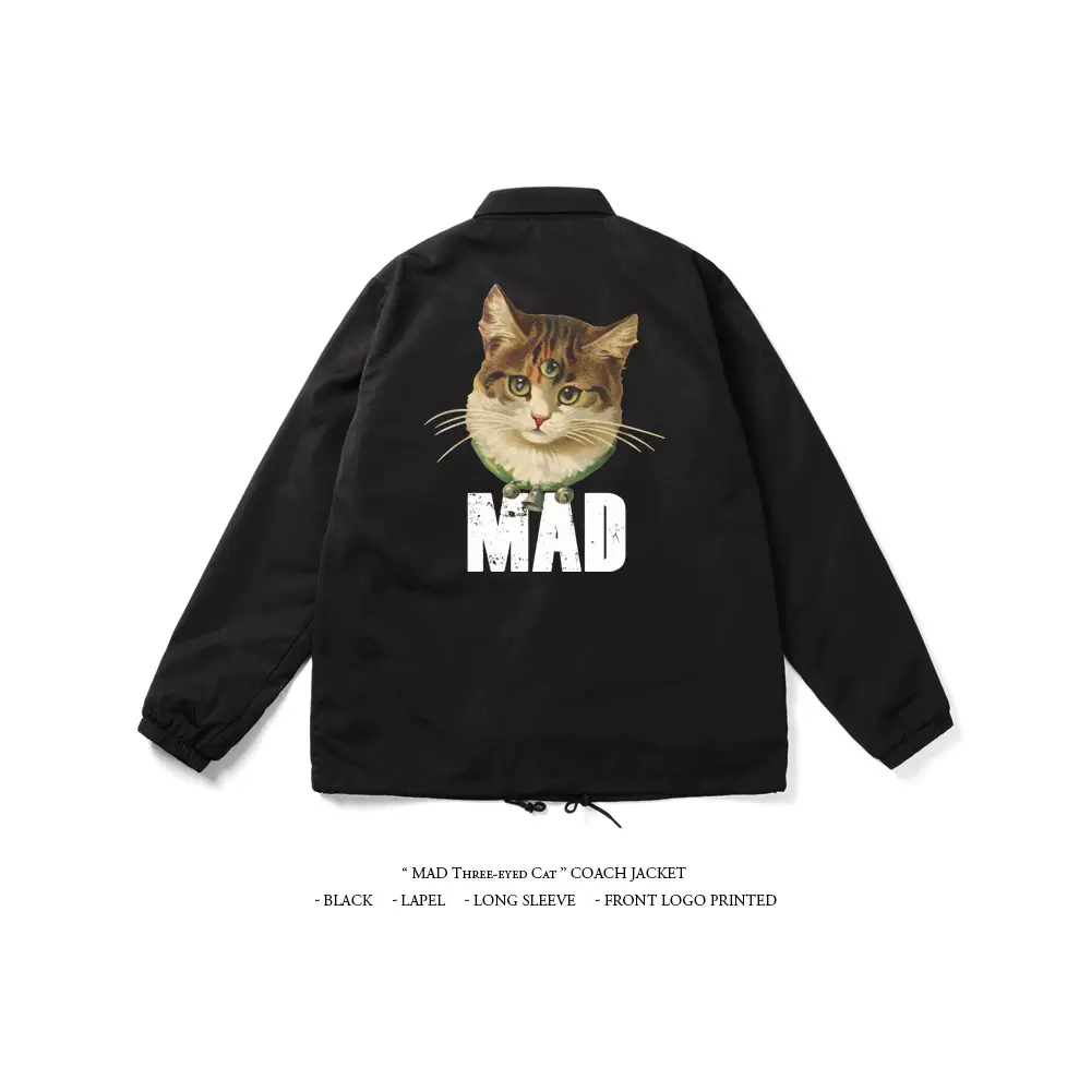 undercover MADSTORE 三眼猫 コーチジャケット undercover MADSTORE 三眼猫 コーチジャケット