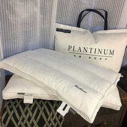 Single Thin Pillow, Feather Velvet Low Pillow Core, Ultra-Thin Neck Protection Pillow for Home Use, Cervical Spine Support for Sleep, Adult Pair Pack, Order 2