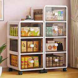 Japanese drawer-type snack rack storage and organization