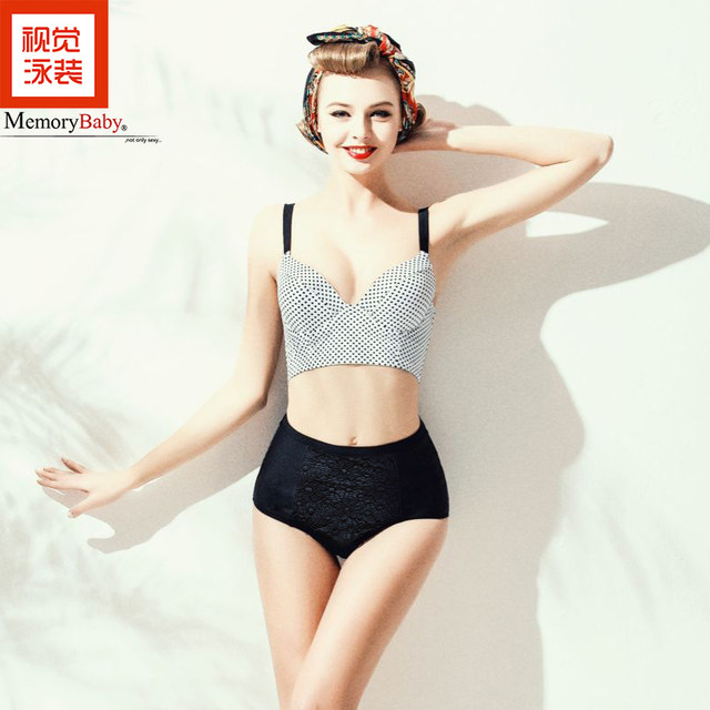 New sexy swimsuit for women on vacation, small breasts gathered to cover their belly and make them look slim, steel backless swimsuit, triangular split swimsuit for women