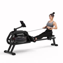 Yuedong Water Resistance Rowing Machine, Home Fitness Equipment, Silent, Multi-Functional, Foldable, Indoor Sports Smart Rowing Machine