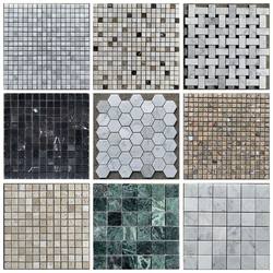 New Stone Products: Marble Mosaic, Black and White Mosaic, Beige Mosaic, Hexagonal Mosaic, Background Wall, Pool