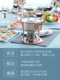 Kisag Wae Holding Small Hot Pot Hot Pot Copper Copper Golden 16cm Small Hot Pot Furnishing Hot Pot gas furnace