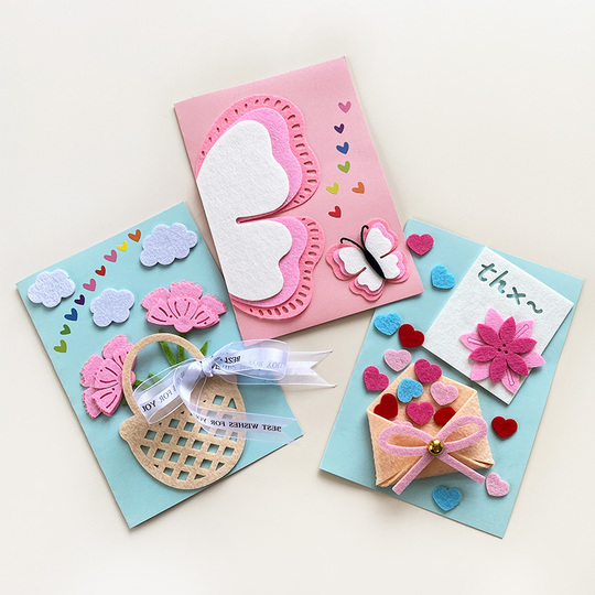 Biglietto Di Ringraziamento Con Papiro Personalizzato - Design Floreale Con Ananas