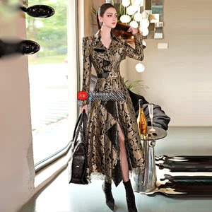 
Design-slim lotus leaf styling stylish jacket 2025 autumn new composite fabric goddess style windbreaker