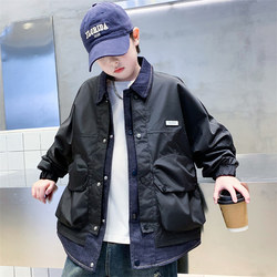 Children's Clothing Boys' Spring Jacket Spring and Autumn Style 2026 New Cool and Stylish Big Boy Spring Trendy Clothes