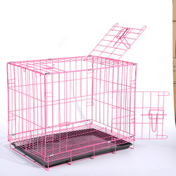 Teddy Dog Cage, Small Dog and Cat Cage, Indoor Household Pet Cage, Encrypted Rabbit Cage, Small and Medium-Sized Dog Cage