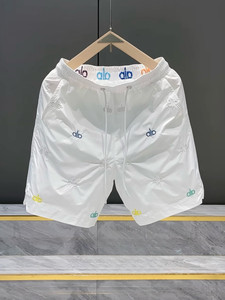 
2025 summer new style light luxury fashion versatile casual shorts men embroidered letter design men's five-point pants men's pants