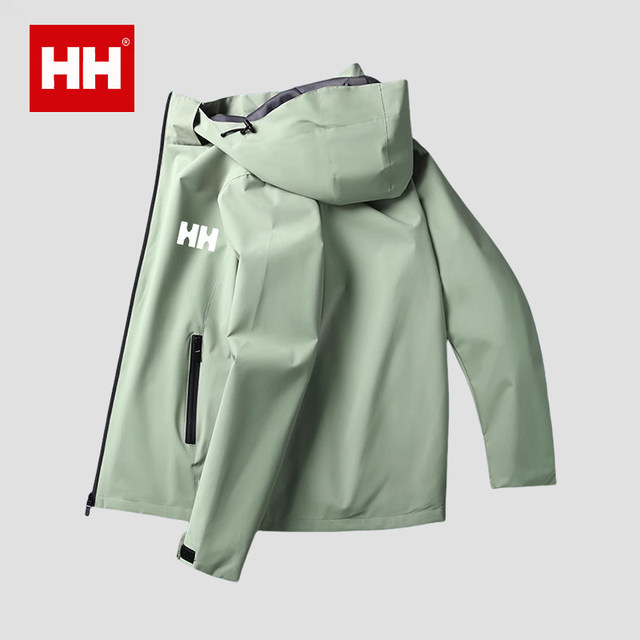 Official genuine HH American windproof waterproof hooded jacket men's ...
