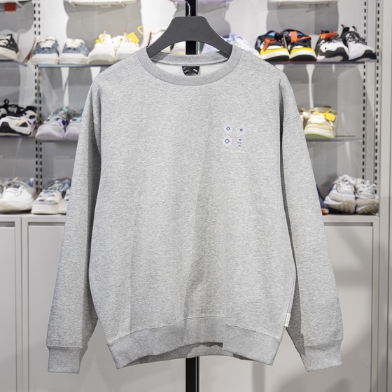 
Li Ning sweatshirt men's autumn and winter new fashion trendy loose long-sleeved versatile pullover top AWDT901