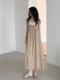 Sleeveless versatile strap skirt 2024 new women's spring and summer new style loose suspender dress
