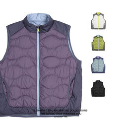 New National Standard 90 White Duck down Trendy Brand Color-Blocked Lightweight down Vest Outdoor Mountain Style Couple's Thin down Jacket