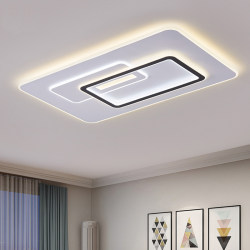 Ceiling Lamp, Living Room Lamp, Modern Minimalist Dining Room Lamp, New Bedroom Lighting, Rectangular Whole House Package Lighting Combination