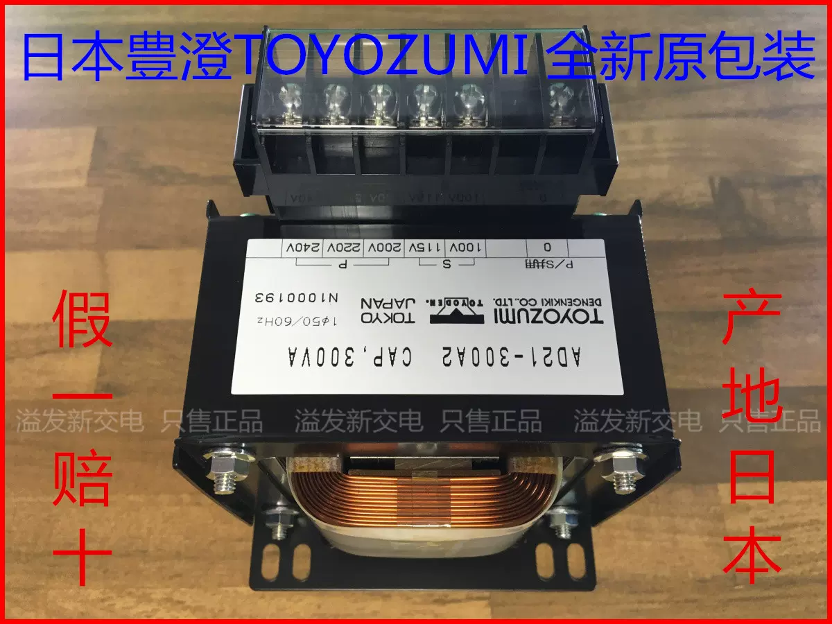 日本TOYOZUMI豐澄AD21-300A2 CAP300V 220V 100V 115V 变压器-Taobao