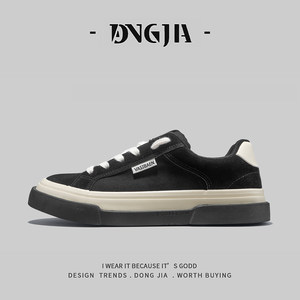 
Dongjia Qshoes foreign trade men's summer Hong Kong style trendy sports and casual canvas shoes retro versatile low top shoes