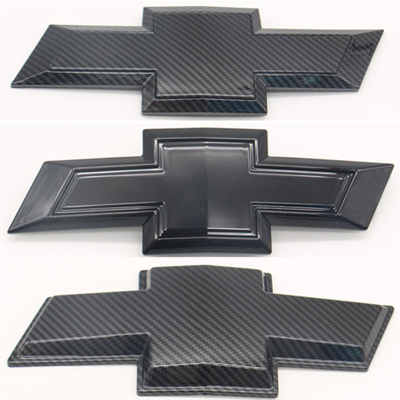 
Suitable for Jingcheng Lechi, Aveo, Jingcheng Lao Lefeng modified standard Cruze gloss black carbon pattern front and rear logo