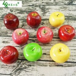 Simulated Apple, Green Apple, Fake Apple, Fake Fruit and Vegetable Model, Fake Apple, Christmas Eve Props, Decorative Ornaments