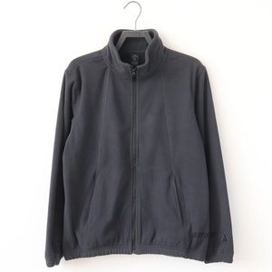 
Anta women's fleece stand collar cardigan jacket autumn and winter warm loose sports top 962347711