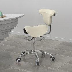 Saddle Chair Ergonomic Correction Chair Lift and Swivel Beauty Chair Dental Chair Computer Chair Backrest Chair Riding Chair