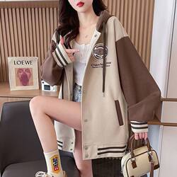 Girls' Autumn and Winter Jacket 2025 New Stylish Korean-Style Top for Children, Trendy Baseball Jacket for Older Kids