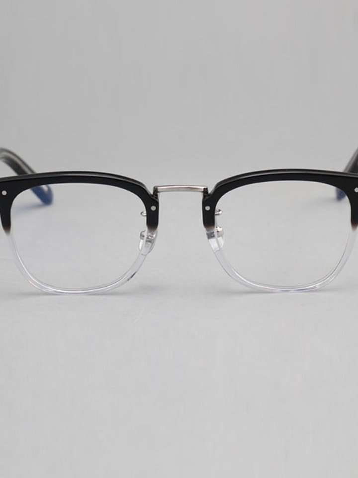 大头手工眼镜 黑框眼镜复古眼镜架