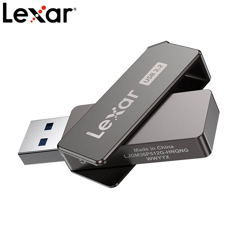 LEXAR M36 PRO  512G  U ũ USB3.2 뷮 ݼ Ͻ ڵ ȣȭ USB ũ-