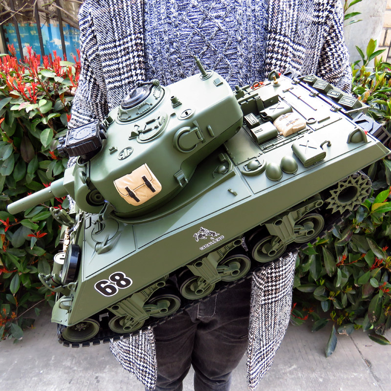 Butank Yongxing Sherman Tank Uzaktan Kumandalı Metal Model - Elektrikli ...