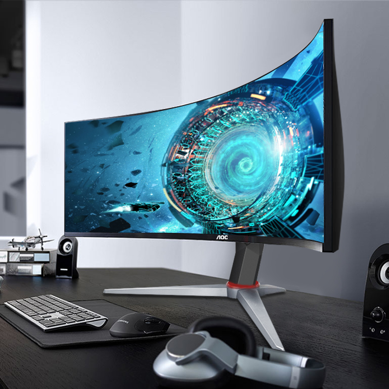 AOC ǽýũ 4K144HZ  34ġ E  CU34G10X Ŀ ǻ 2K Ｚ 40-