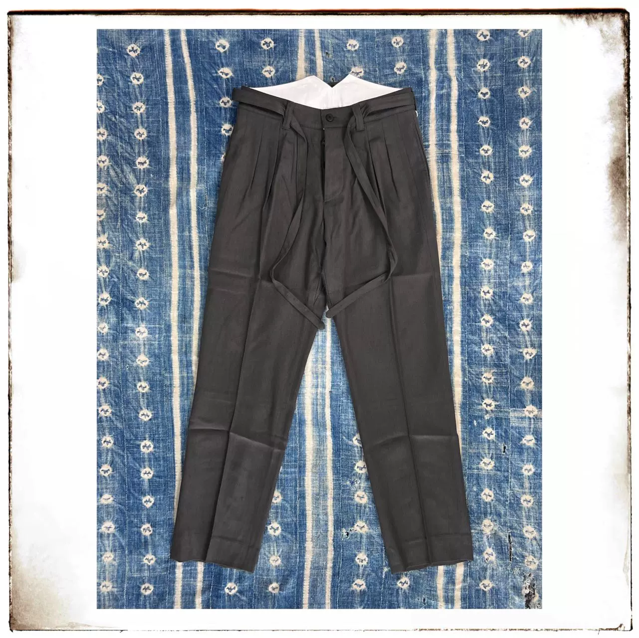 现货 VISVIM 21SS HAKAMA PANTS 休闲裤剑道裤 毛麻混纺 宽松直筒-Taobao