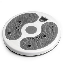 Large 3D Magnetic Therapy Massage Waist Twisting Disc, Home Waist Slimming Device, Fitness Equipment, Foot Slimming Twist