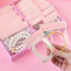 pvc transparent jewelry seal bag anti-oxidation jewelry earrings jewelry ring necklace ziplock bag storage bag