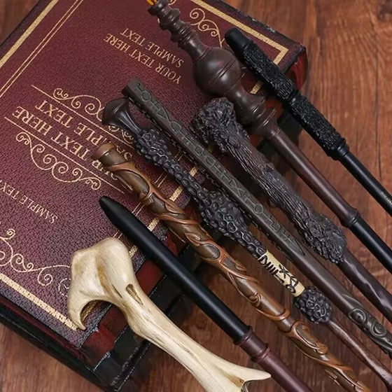 Harry Potter wand without fire global curse Global Hermione Dumbledore metal core genuine magic stick