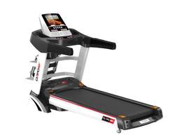 Kawano Household Ultra-Quiet Fitness Folding Bike with Waist Massage, Blue Screen, Color Screen, No Installation Required, Electric Treadmill