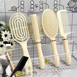 Fluffy Air Cushion Comb Long Hair Comb Set Combination Air Bag Straight Hair Comb Student Dormitory Female Home Use Curly Hair Massage Comb