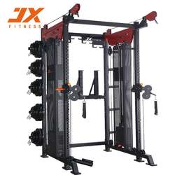 Junxia Jx-Sm3400 Commercial Smith Machine Fitness Equipment Gantry Comprehensive Trainer