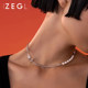 ZENGLIU designer Pegasus Star Necklace for women ins niche design and temperament clavicle chain 2021 new model
